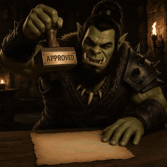 Approves
